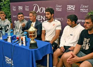 Comenzó la fiesta del tenis en Temuco, lanzamiento del cuadro oficial dio inicio a la cuarta edición del Challenger Dove Men+Care 2025